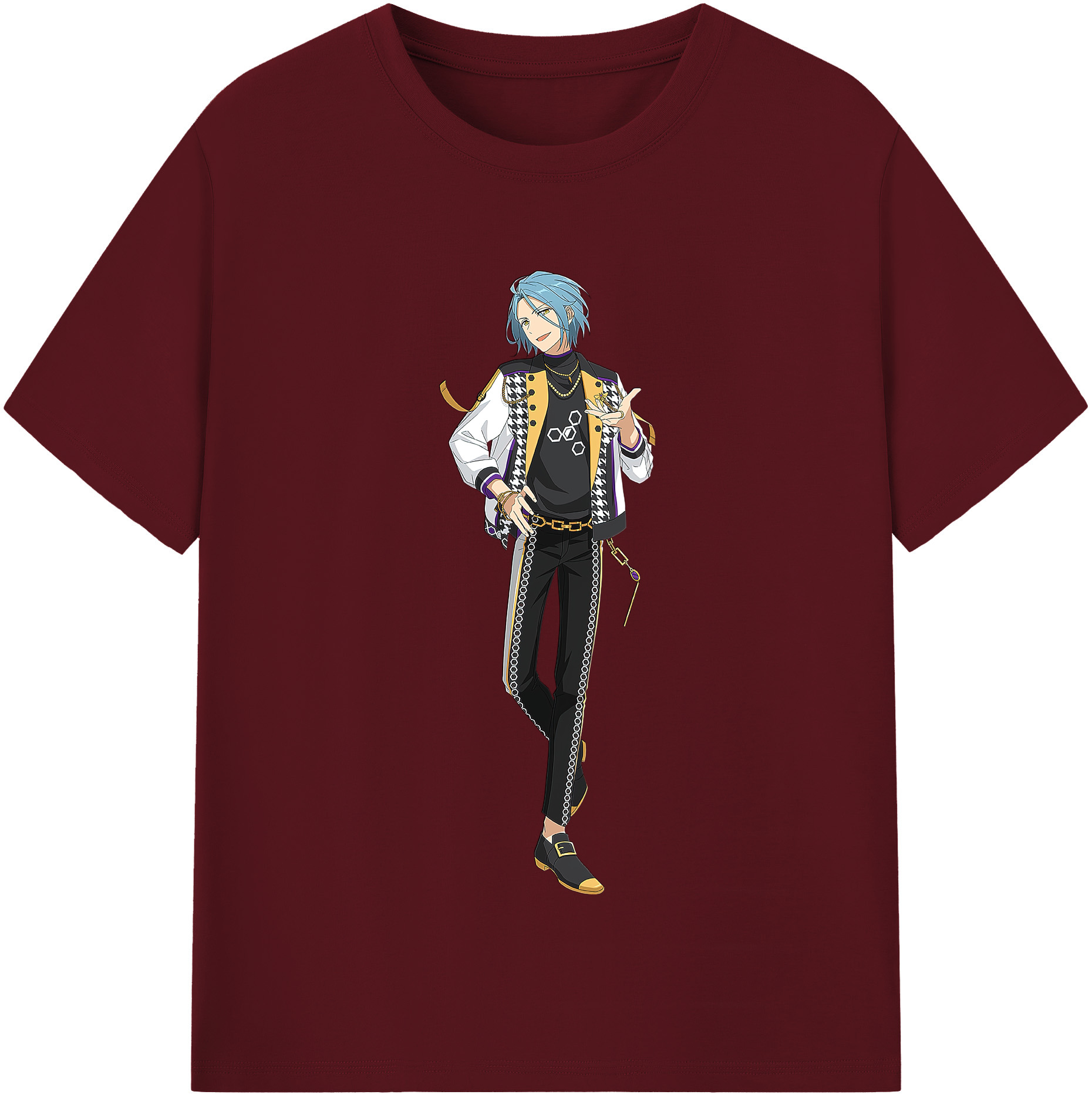 （画像用） あんさんぶるスターズ! Ensemble Stars 綿100％半袖Tシャツ（フロントプリント）